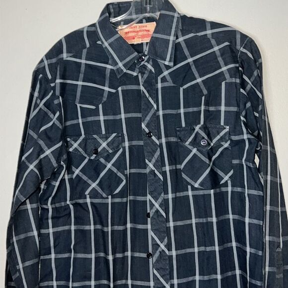 Chess King men’s long sleeve button-down shirt - Picture 4 of 7